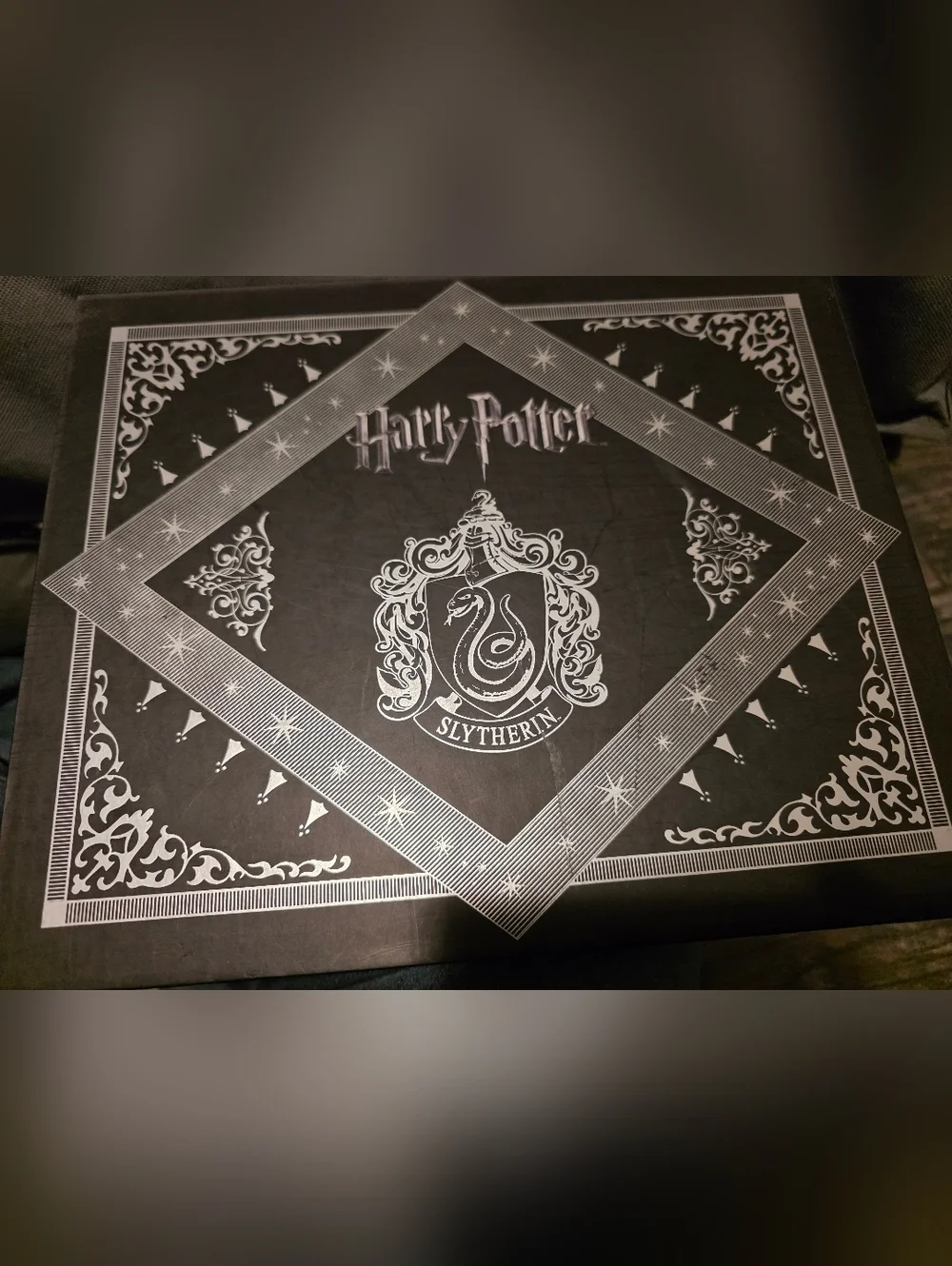 Harry Potter Slytherin Decorative Box - Black and Silver